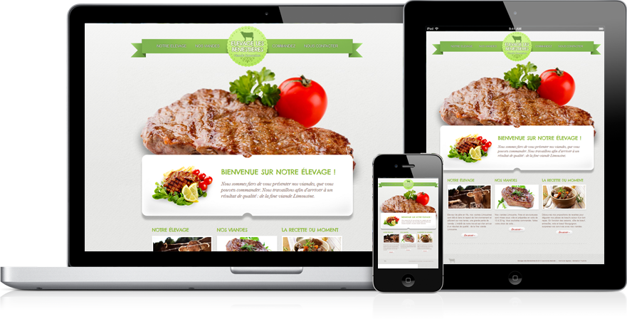 Vente de viande à l'élevage des bénestières