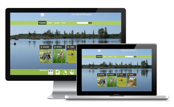 Tryptic's à créer le site Internet de la réserve de Chérine 