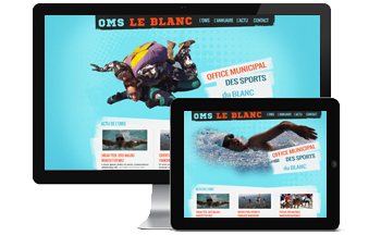 Création du site Internet de l'OMS du Blanc